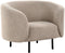 Fauteuil LOEN Stof Taupe