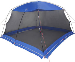 vidaXL - Camping - Muggennet - met - Deur - Blauw - voor - 5 - Personen - - - Waterdicht