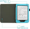 imoshion E-reader Hoesje - Geschikt voor Tolino Page 2 - Vegan Leather Bookcase - Lichtblauw