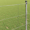 vidaXL - Veldhek - 1,6x25 - m - Gegalvaniseerd - Staal