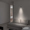 LEDVION - LED Wandlamp - GU10 - IP54 - Antraciet