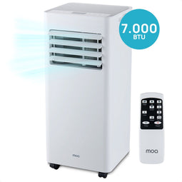 MOA PAC01W - Mobiele Airco - 7000 BTU - Tot 22m² - Met Afstandbediening - Wit
