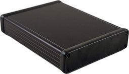 Hammond Electronics Hammond Electronics 1455U2202BK Universele behuizing 220 x 191 x 66 Aluminium Geëxtrudeerd Zwart (g