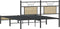 vidaXL - Bedframe - zonder - matras - hout - sonoma - eikenkleurig - 140x200 - cm