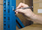 Pica Classic 532/52 - Permanent Pen - Watervast - Wit