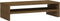 vidaXL - Monitorstandaard - (52-101)x22x14 - cm - grenenhout - honingbruin
