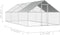 vidaXL - Kippenhok - 2,75x6x1,92 - m - gegalvaniseerd - staal