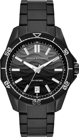 Armani Exchange AX1952 - Polshorloge - 44 mm - Zwart
