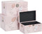 Kofferset 65 x 38 x 35 cm Canvas DMF (3 Onderdelen)