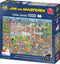 Jan van Haasteren - Nijmegen Vierdaagse special - 1000 stukjes - Puzzel - Legpuzzel - Nijmegen 4Daagse