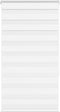 vidaXL - Zebra - Blind - 70x150 - cm - stofbreedte - 65,9 - cm - polyester - wit