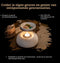 Scentchips® Brander Bowls - Waxbrander - Geurbrander - Oliebrander - Wax Melts Brander - Aromabrander - Ook Geschikt Voor Essentiële Oliën - Geurolie - Waxmelts - Mat Zwart