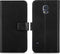 iMoshion Hoesje Geschikt voor Samsung Galaxy S5 Plus / S5 Neo / S5 Hoesje Met Pasjeshouder - iMoshion Luxe Canvas Bookcase - Zwart