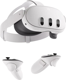 Meta Quest 3 - VR Bril - 128 GB - Qualcomm Snapdragon XR2 Gen 2 - 2064 x 2208 Pixels - USB Type-C - Wi-Fi 6E - zwart