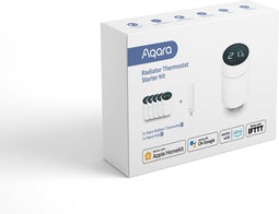 Aqara Radiator Thermostaat E1 - Starter Kit - Werkt met HomeKit - Incl. Aqara Hub E1