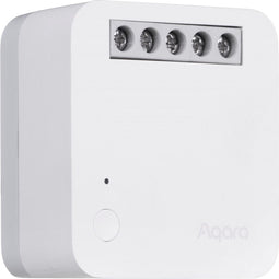 Aqara Single Switch T1 with Neutral - Zigbee 3.0 - Inbouw schakelaar met actieve energiemeting - beveiliging tegen overbelasting en oververhitting - vereist Nul draad