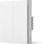 Aqara Smart Wall Switch H1 (met NUL, double rocker) - Grey
