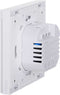 Aqara Smart Wall Switch H1 (with neutral, single rocker) - Zigbee 3.0 - enkele schakelaar - één knop - met Nuldraad