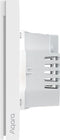 Aqara Smart Wall Switch H1 (zonder NUL, single rocker) - Grey