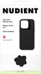 Nudient Bold Case Apple iPhone 15 Pro Charcoal - Zwart