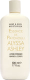 Vochtinbrengende Lotion Alyssa Ashley Essence De Patchouli 500 ml