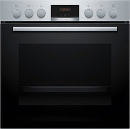 BOSCH HND415LS62 - Inbouwset - Oven HEA513BS4 en Inductie Kookplaat NIF645CB5E - Zwart Glas
