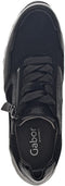 Gabor Dames Sneakers - H-leest met flexzool - zwart (2025)