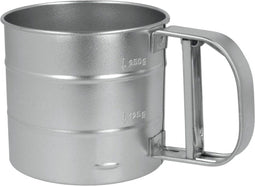 Metaltex - Dolceforno - Poedersuiker - Meelzeef - Maximaal 350 gram - Diameter 10cm - Vertind - RVS filter