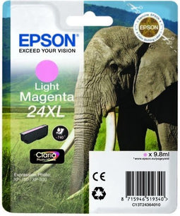 Epson 24XL - Inktcartridge - Claria Photo HD - Licht Magenta (C13T24364010)