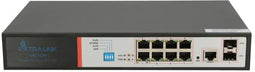 Extralink EX.8222 - Managed Switch - 8x 1Gbps Ethernet 2x SFP 150W PoE-budget
