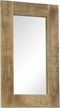 vidaXL - Spiegel - 50x80 - cm - massief - mangohout