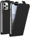 Accezz Flipcase - iPhone 12/iPhone 12 Pro - Schokbestendig met pashouder - Zwart
