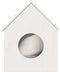 vidaXL - Kattenhuis - 41x50x50 - cm - massief - grenenhout - wit