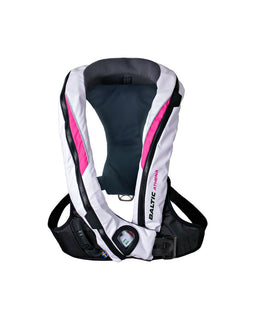 Baltic Athena 165N - Automatisch reddingsvest - Geïntegreerd harnas - Wit/roze