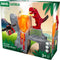 BRIO World – 36092 Dinosaurussen met vulkaanuitbarsting | Set speelgoedtreintjes voor kinderen vanaf 3 jaar