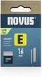 Novus Tacker Spijkers E J/16 mm - Platte spijkers - Vezinkt - 1000 stuks