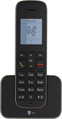 Sinus 207 draadloze telefoon, zwart, grafisch display, stralingsarm, nieuw in originele verpakking -