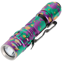 Weltool T1 Pro V2 - LED zaklamp - 550 lumen - paars groen koper
