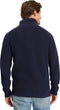 Mario Russo Rib Skipper - Heren Trui - Half Zip - Navy - 3XL