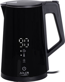 Adler AD 1345 - Waterkoker 1,7L - STRIX beveiligingssysteem - Zwart