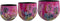 TS Collection - Bloempot Fiesta fuchsia - 28x25 - Metaal & Epoxy - Exclusieve woonitems voor binnen - Handgemaakt - Unieke print - Designed by Lammie