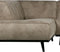 BePureHome Statement Hoekbank Links - PU - Elephant Skin - 77x274x210