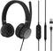 Lenovo Go Wired ANC - On Ear Headset - Ruisonderdrukking - Zwart