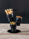 Gusta Mokkenset van 2 stuks 220ml Zwart