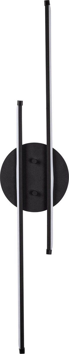 Asir - Wandlamp - Geïntegreerde LED 16W 3000K - Zwart - 17 x 86 x 5 cm