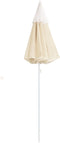vidaXL - Parasol - met - stalen - paal - 180 - cm - antracietkleurig