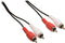 Nedis - Stereo-Audiokabel - 2x RCA Male - Vernikkeld - 1.50 m - Zwart