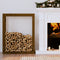 vidaXL - Haardhoutrek - 41x25x100 - cm - massief - grenenhout - honingbruin