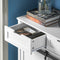 Moderne keukenkast - dressoir met schuifdeur - dressoir - buffet - verstelbare planken - elegant zwa