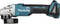 Makita DGA521ZX1 - Accuslijper - 125 mm - X-LOCK - Koolborstelloos (1 stuk)